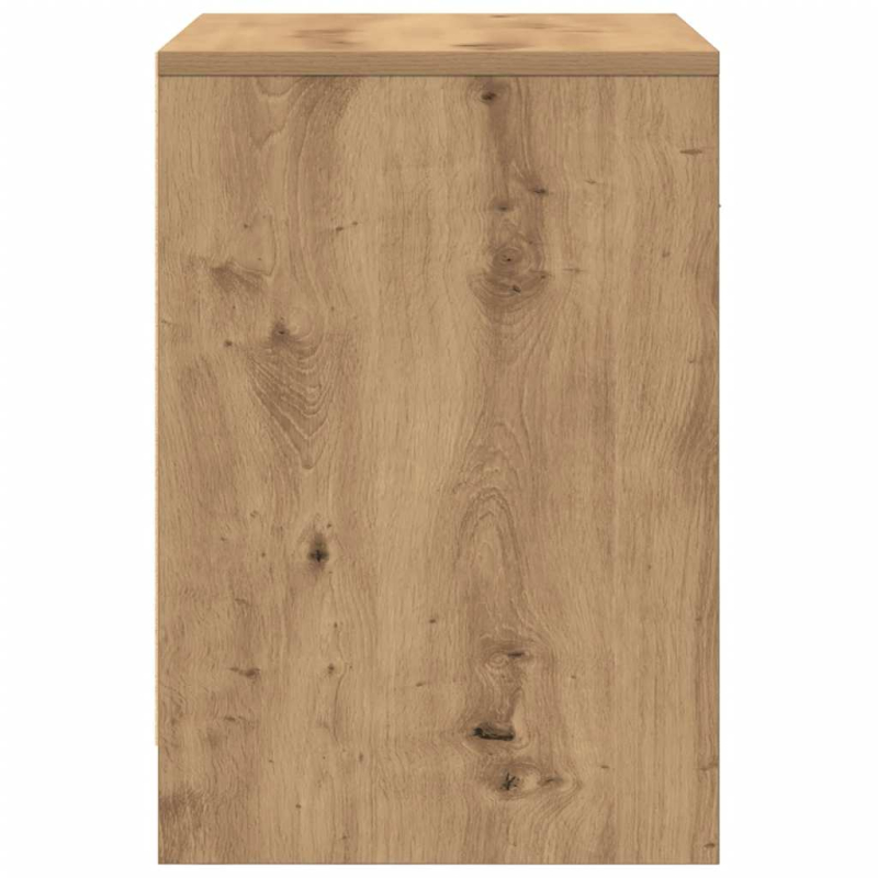 Nachttische 2 Stk. mit Schublade Artisan-Eiche 40x34x50 cm