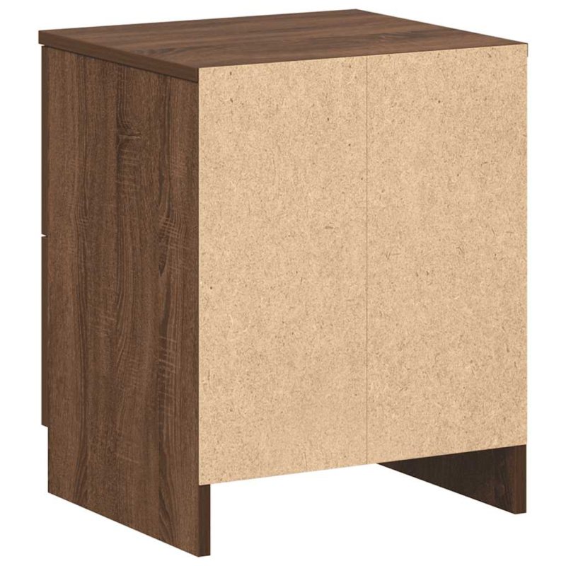 Nachttische 2 Stk. mit 2 Schubladen Eichen-Optik 40x36x50 cm