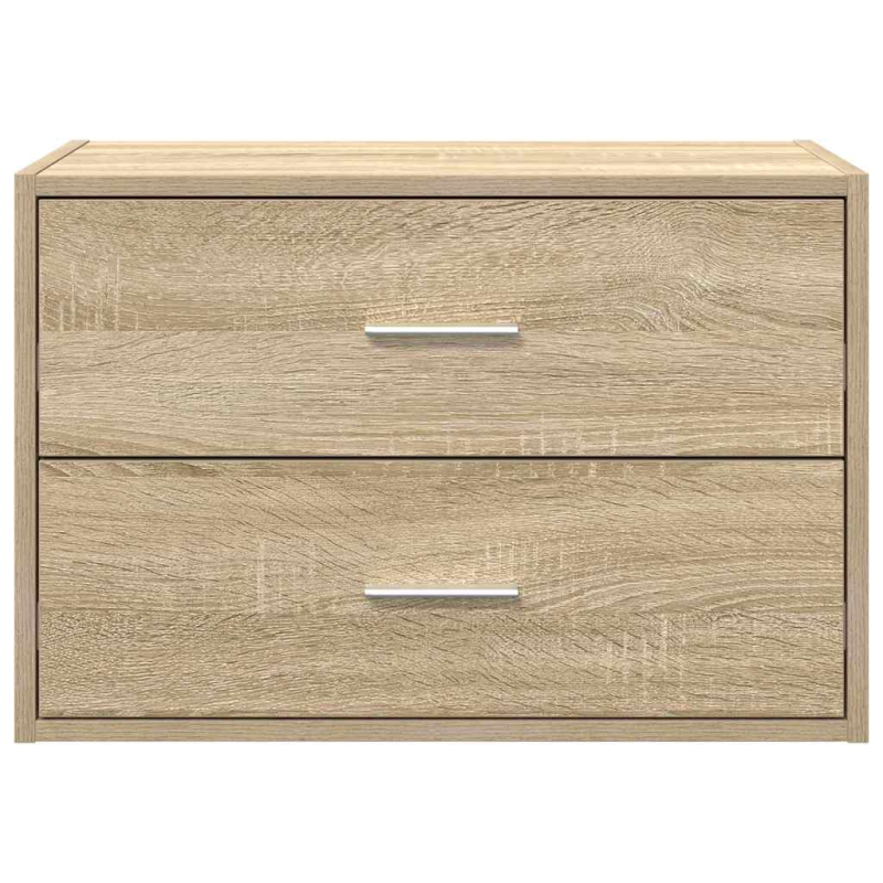 Schrank mit 2 Schubladen Sonoma-Eiche 60x31x40cm Holzwerkstoff