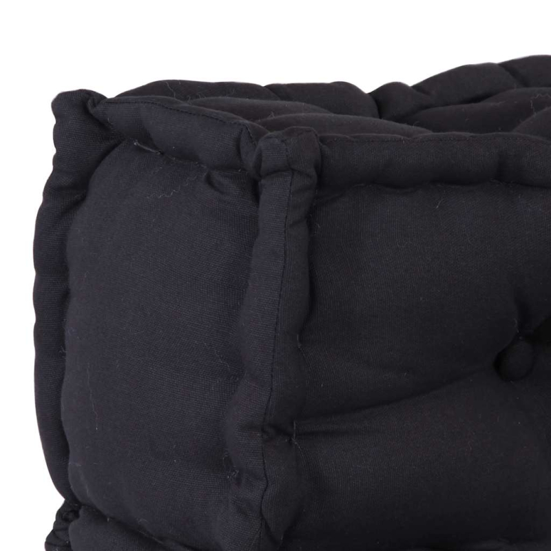 Pouf Modular Anthrazit 70x70x54 cm Stoff