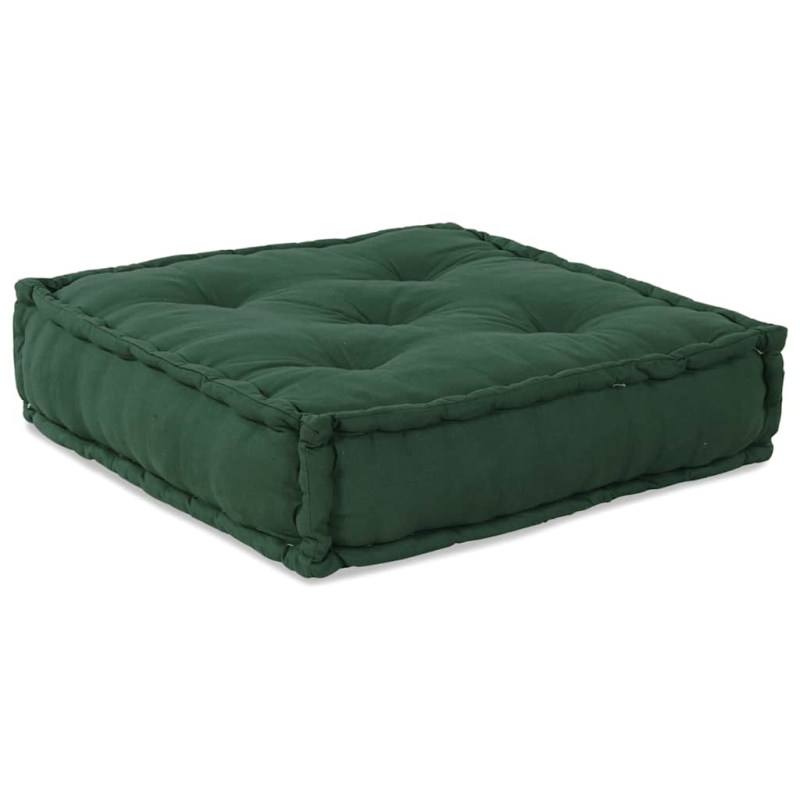 Pouf Modular Grün 70x70x36 cm Stoff