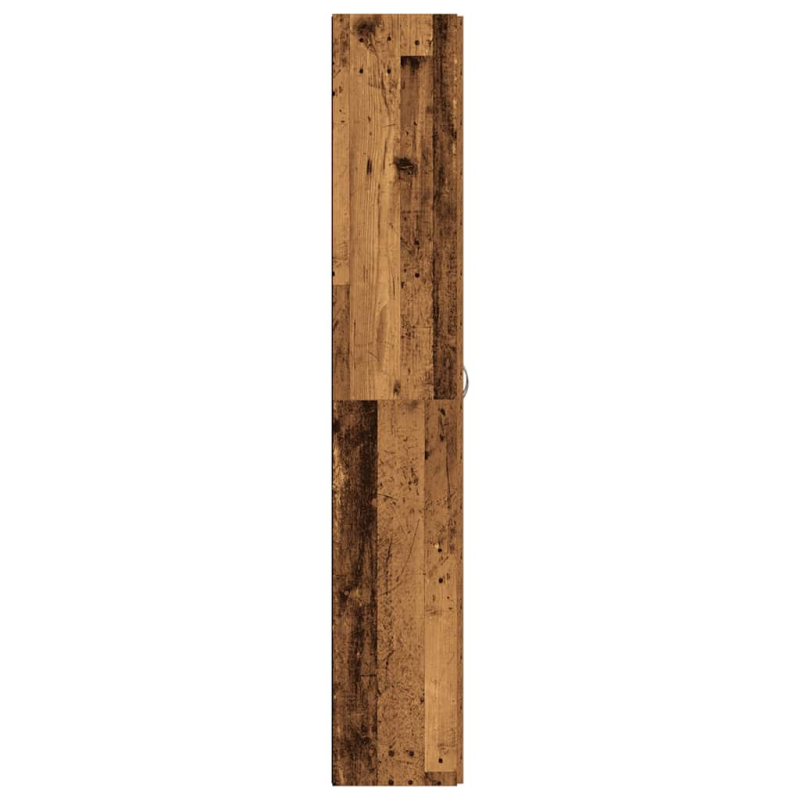 Highboard Altholz-Optik 60x32x190 cm Holzwerkstoff