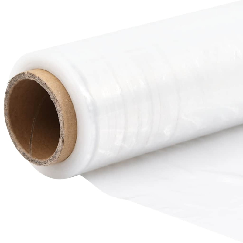 Stretchfolie 2 Stk. Transparent 17 ?m 50 cm x 150 m