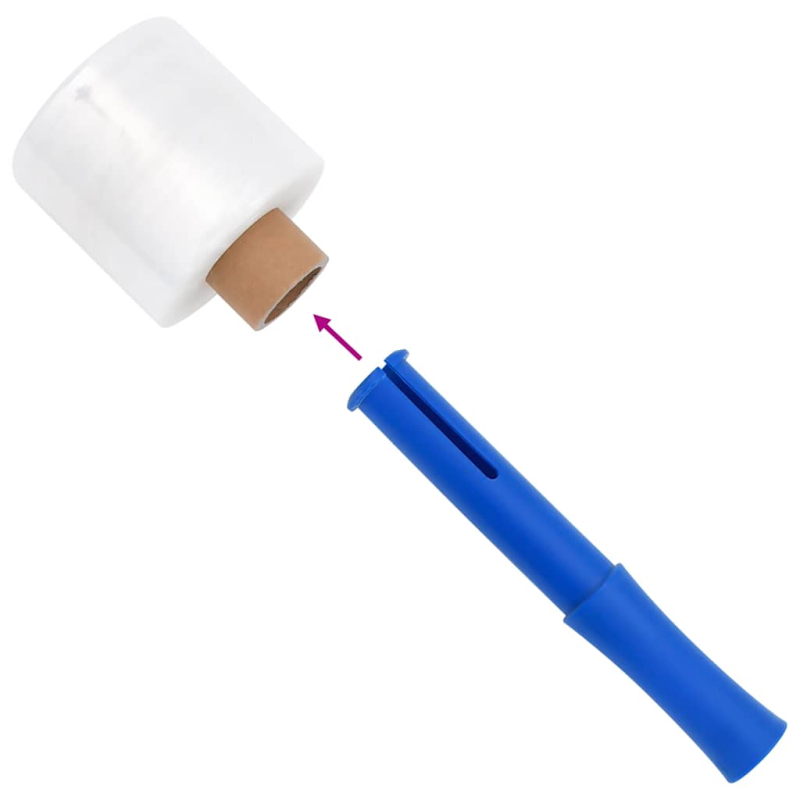 Stretchfolien 10 Stk. Transparent 23 ?m 10 cm x 300 m