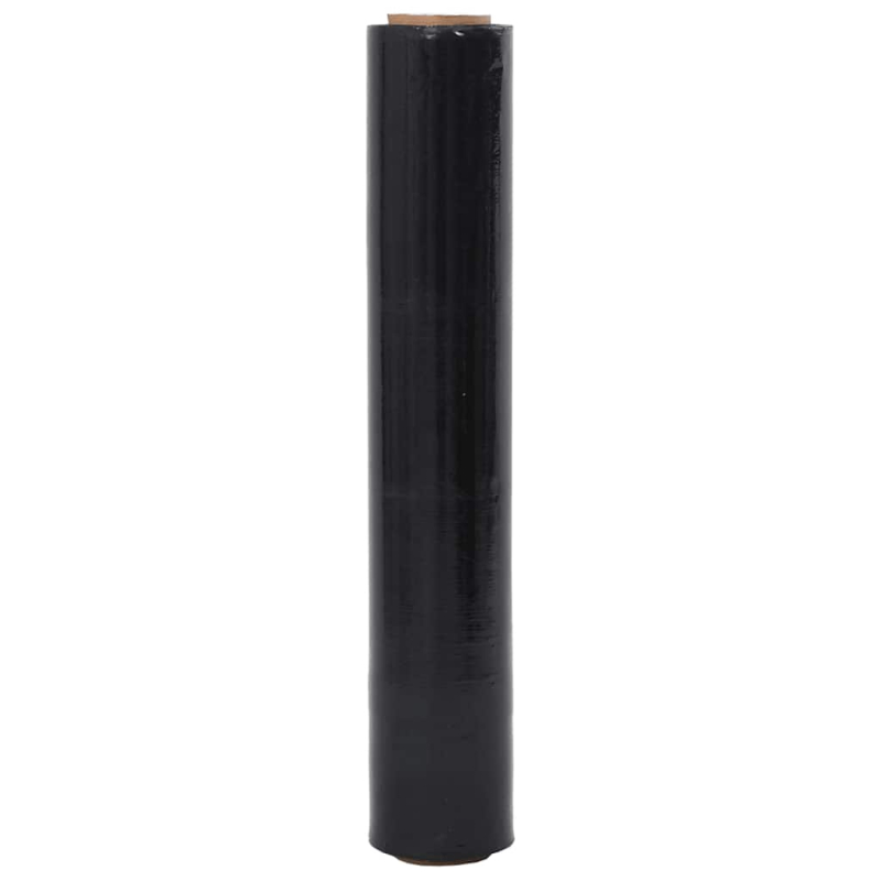 Stretchfolie 6 Stk. Schwarz 30 ?m 50 cm x 150 m