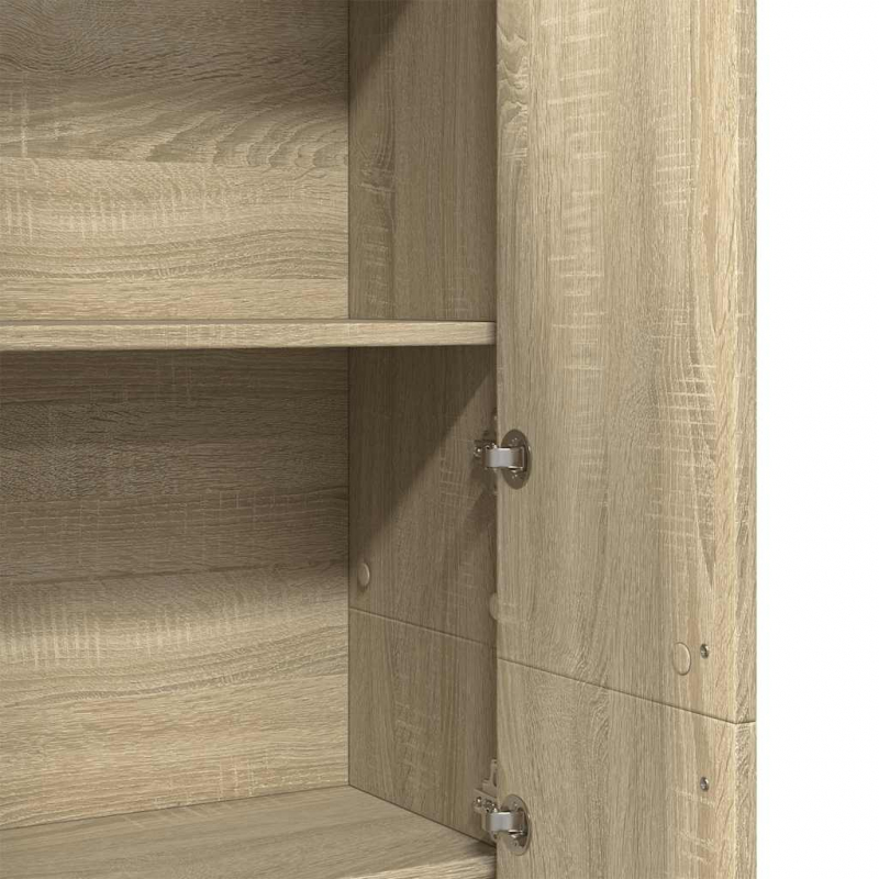 Garderobenschrank Sonoma-Eiche 55x25x189 cm Holzwerkstoff