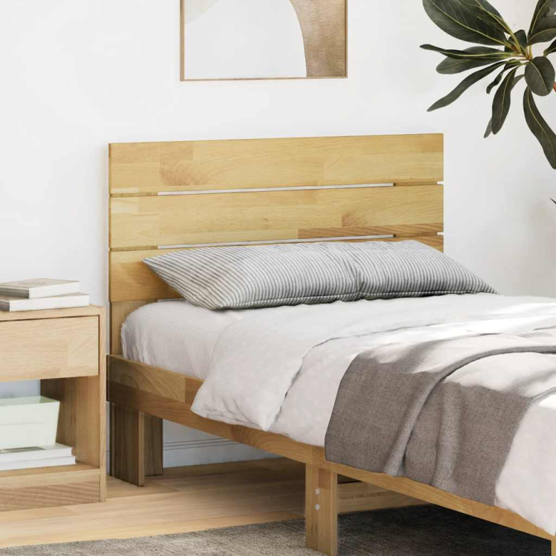 Kopfteil 100 cm Massivholz Eiche