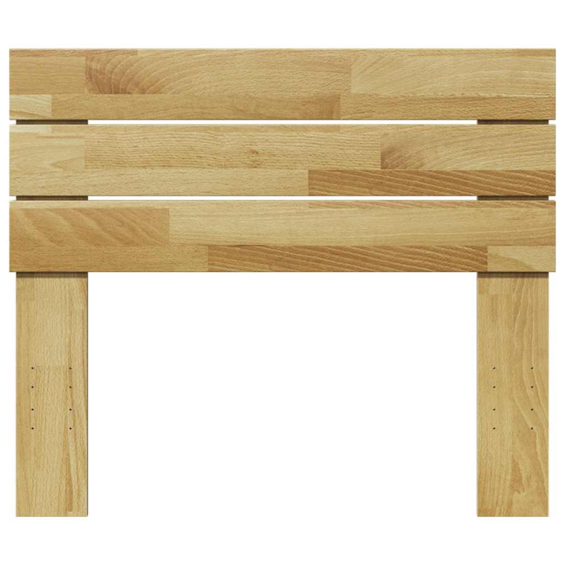 Kopfteil 100 cm Massivholz Eiche