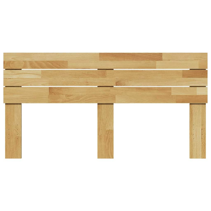 Kopfteil 140 cm Massivholz Eiche