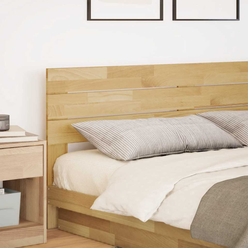 Kopfteil 180 cm Massivholz Eiche