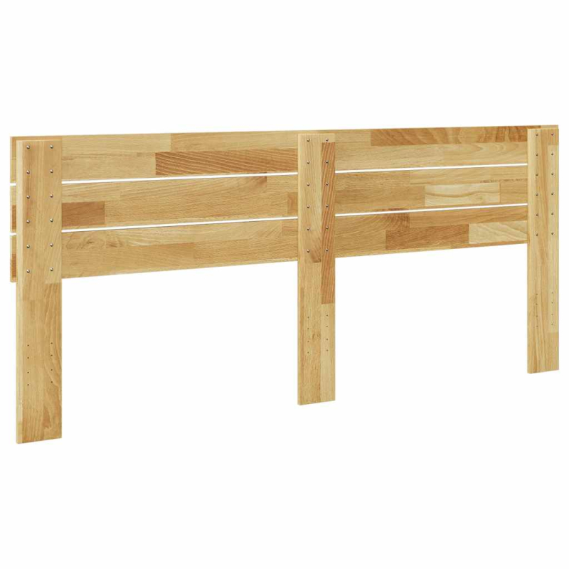 Kopfteil 180 cm Massivholz Eiche