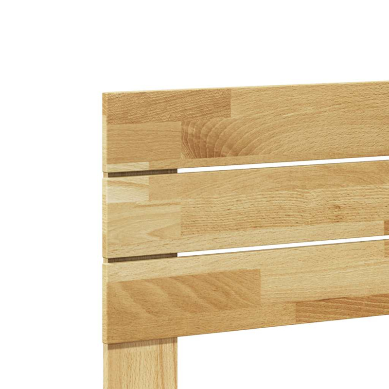 Kopfteil 200 cm Massivholz Eiche