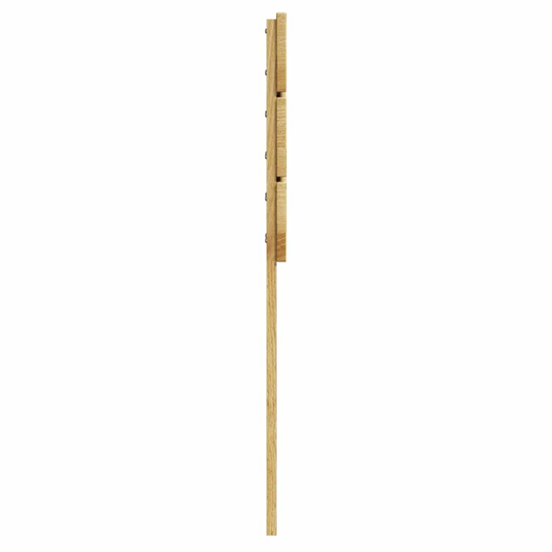Kopfteil 80 cm Massivholz Eiche