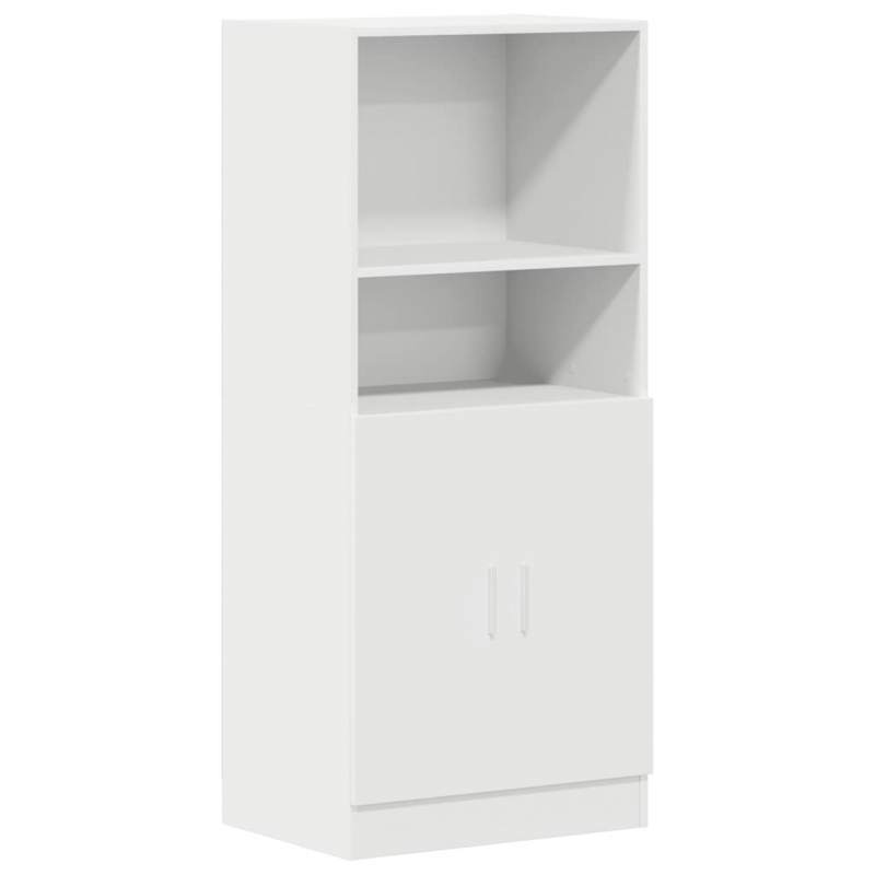2-tlg. Küchenschrank-Set Weiß Holzwerkstoff
