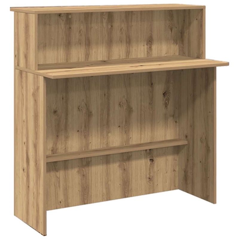 Empfangstheke Artisan-Eiche 180x50x103,5 cm Holzwerkstoff