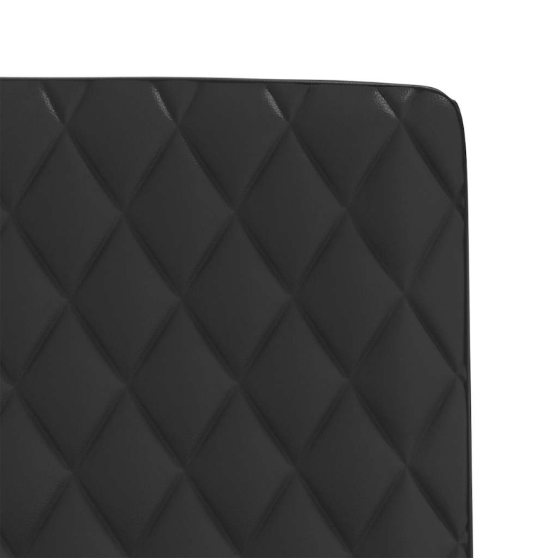 Esszimmerstühle 2 Stk. Schwarz Kunstleder