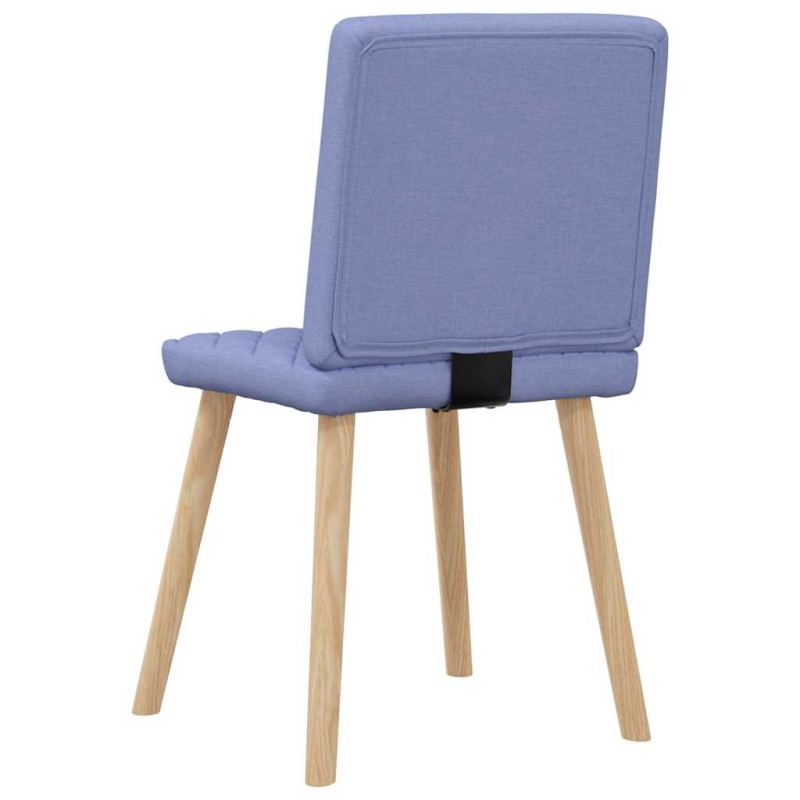 Esszimmerstühle 2 Stk. Jeansblau Stoff
