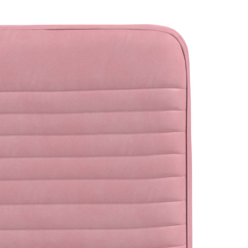 Esszimmerstühle 2 Stk. Rosa Samt