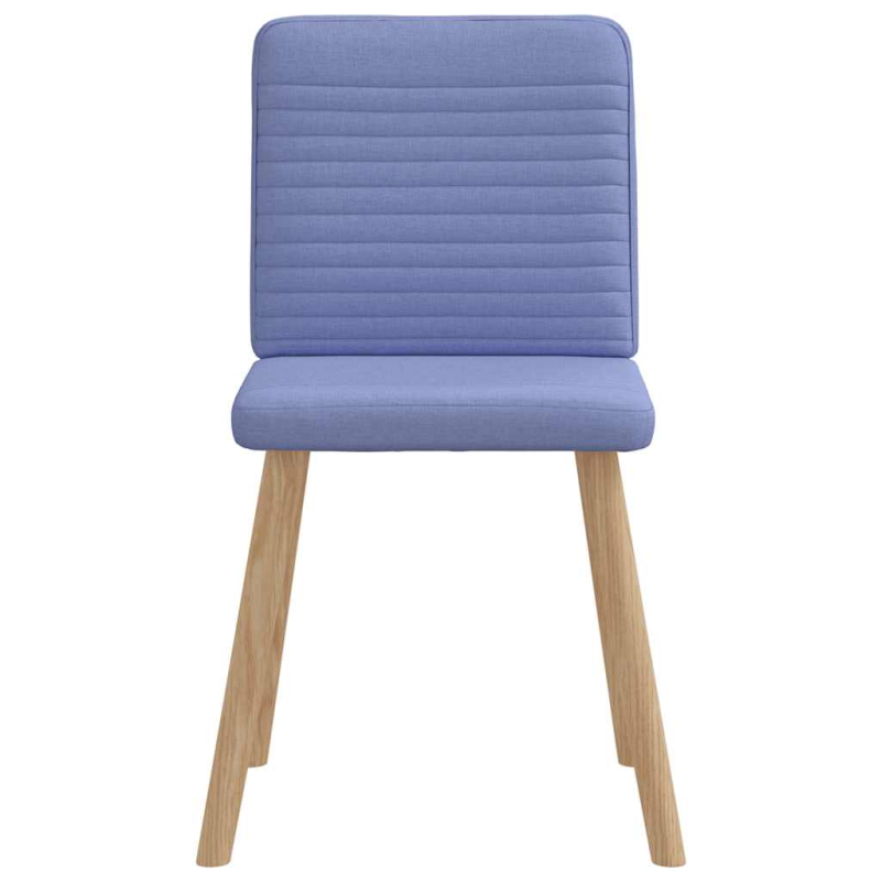 Esszimmerstühle 2 Stk. Jeansblau Stoff
