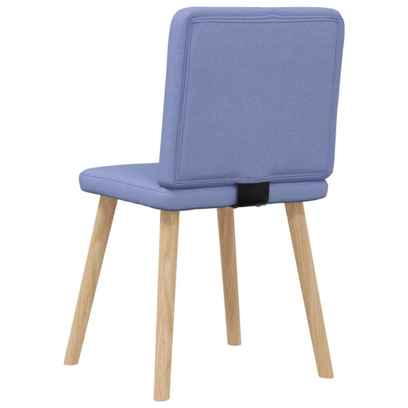 Esszimmerstühle 2 Stk. Jeansblau Stoff