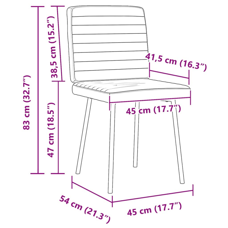 Esszimmerstühle 2 Stk. Dunkelgrün Samt
