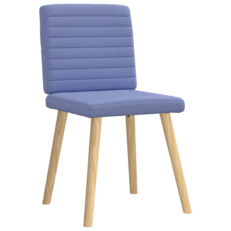 Esszimmerstühle 2 Stk. Jeansblau Stoff