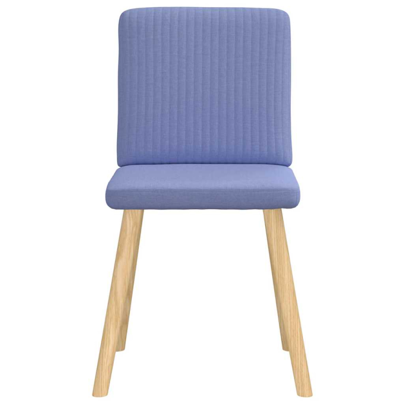 Esszimmerstühle 2 Stk. Jeansblau Stoff