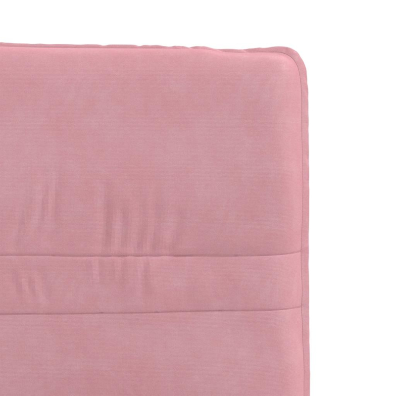 Esszimmerstühle 2 Stk. Rosa Samt