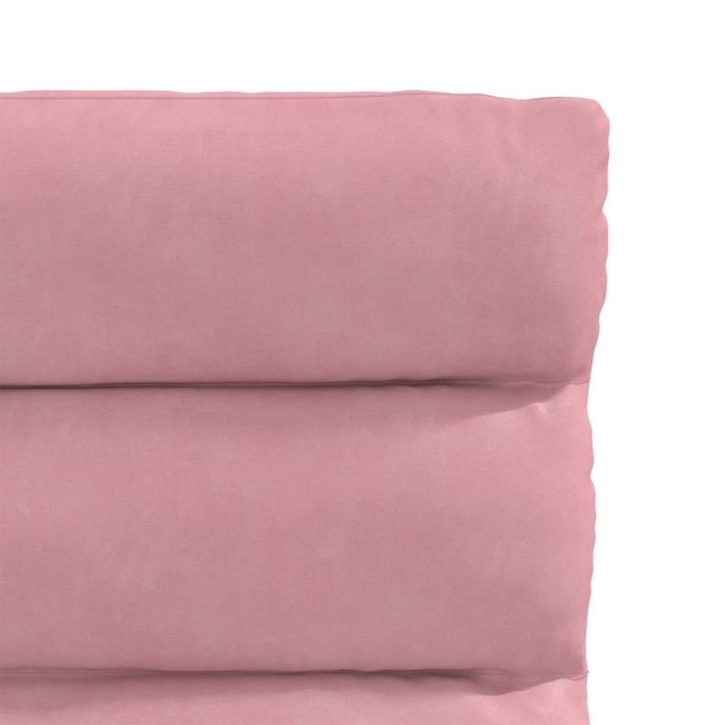 Esszimmerstühle 2 Stk. Rosa Samt