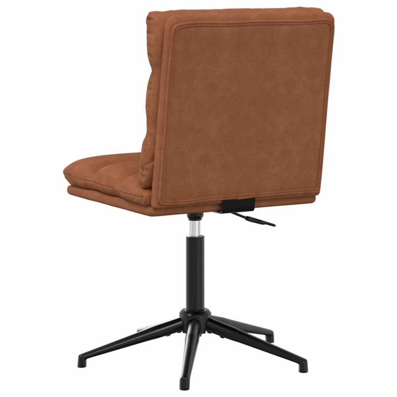 Esszimmerstuhl Braun Kunstleder