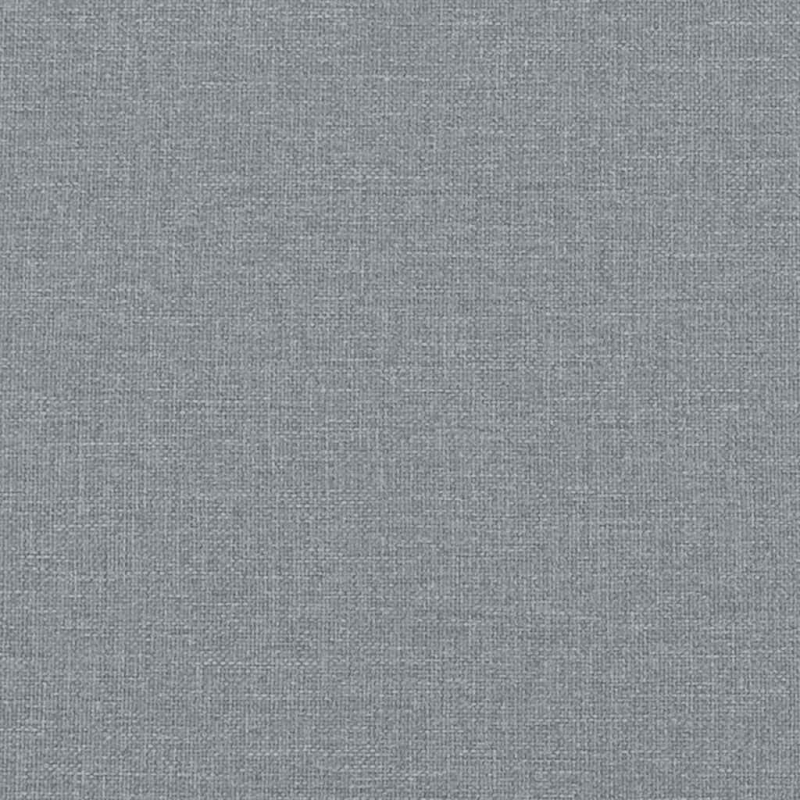 Modulares Sofa mit Kissen Stoff Hellgrau