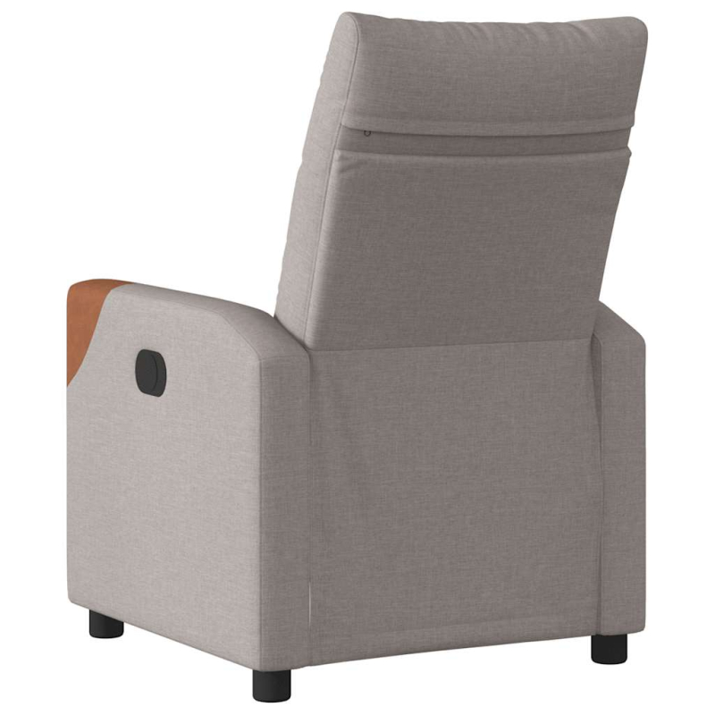 Relaxsessel Elektrisch Taupe Stoff