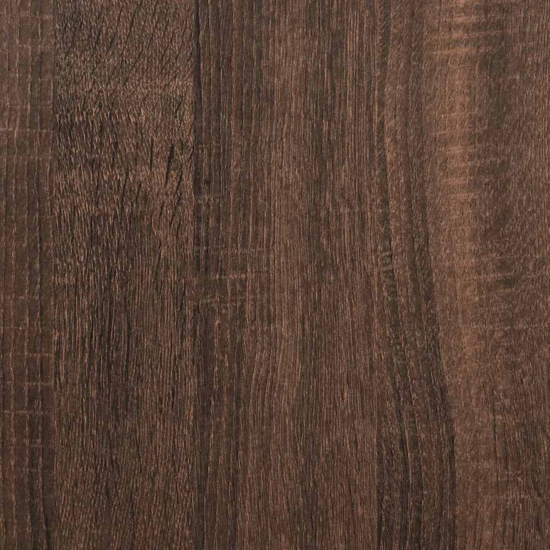 Wandregal mit Schubladen Braun Eiche 60x25x15 cm Holzwerkstoff