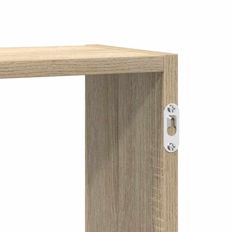 Würfelregal 5 Fächer Sonoma-Eiche Holzwerkstoff