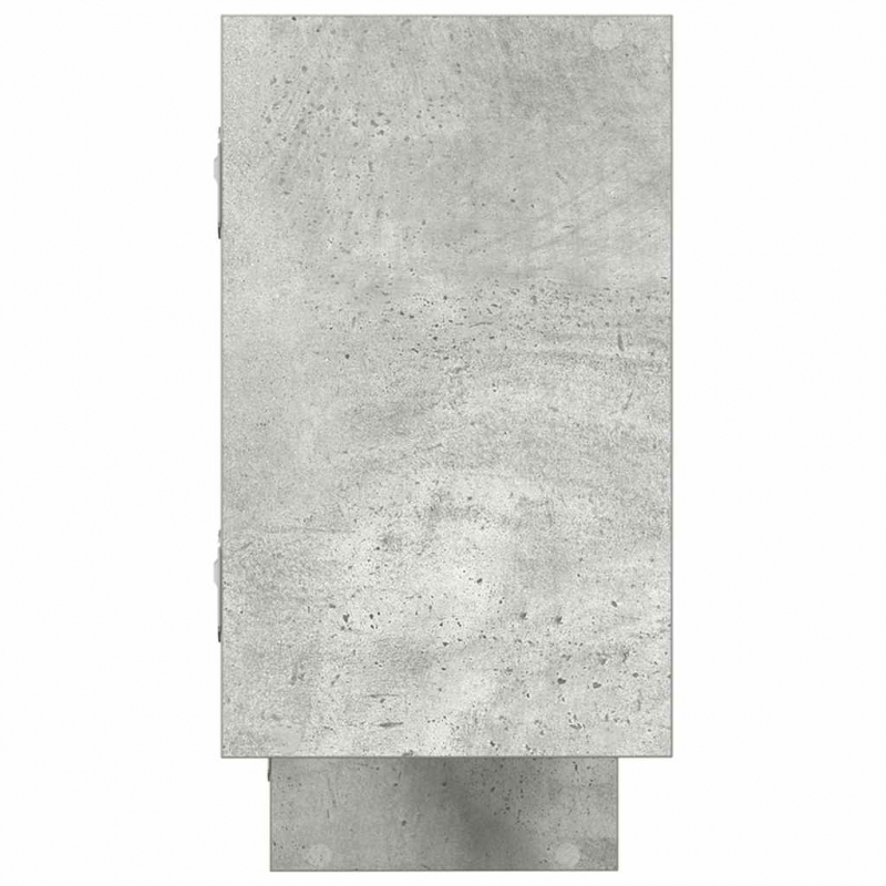 Würfelregal 5 Fächer Betongrau Holzwerkstoff