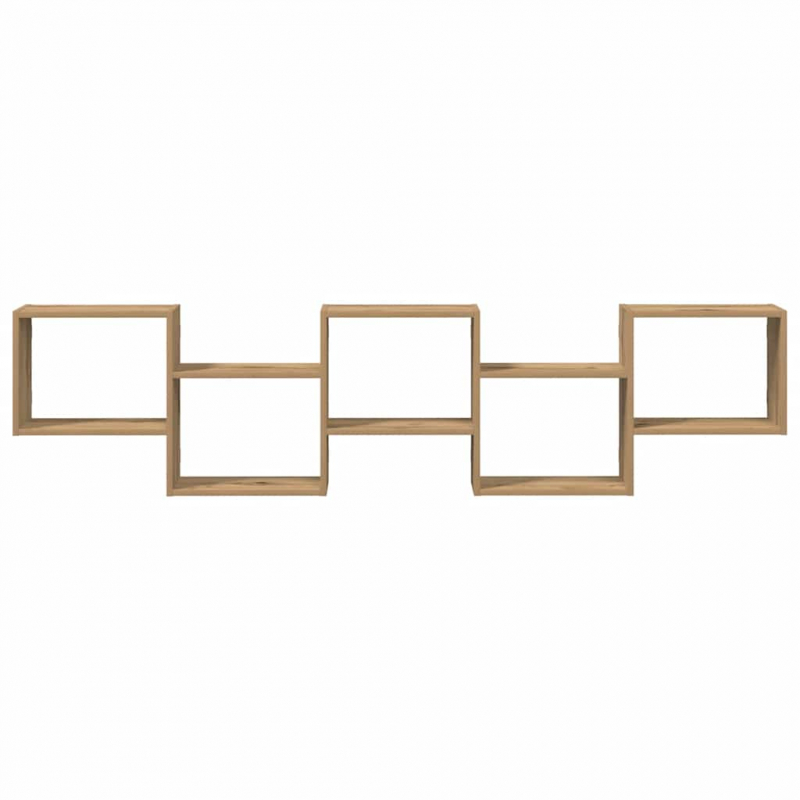 Würfelregal 5 Fächer Artisan-Eiche Holzwerkstoff