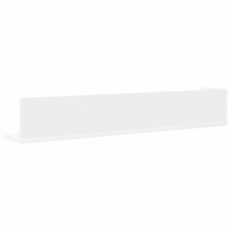 Wandregale 2 Stk. Weiß 100x16,5x16,5 cm Holzwerkstoff