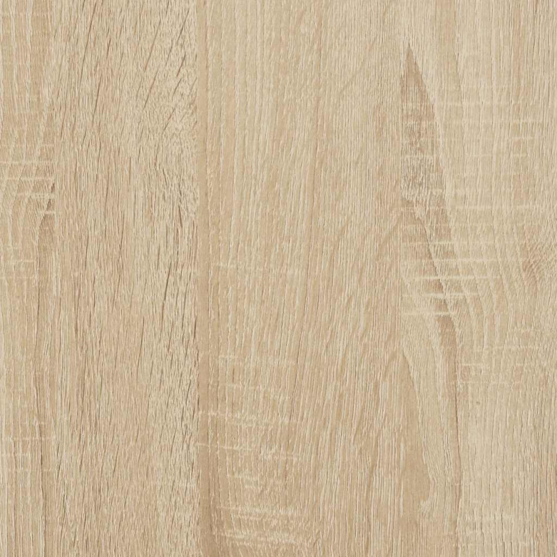 Wandregale 2 Stk. Sonoma-Eiche 100x16,5x16,5 cm Holzwerkstoff