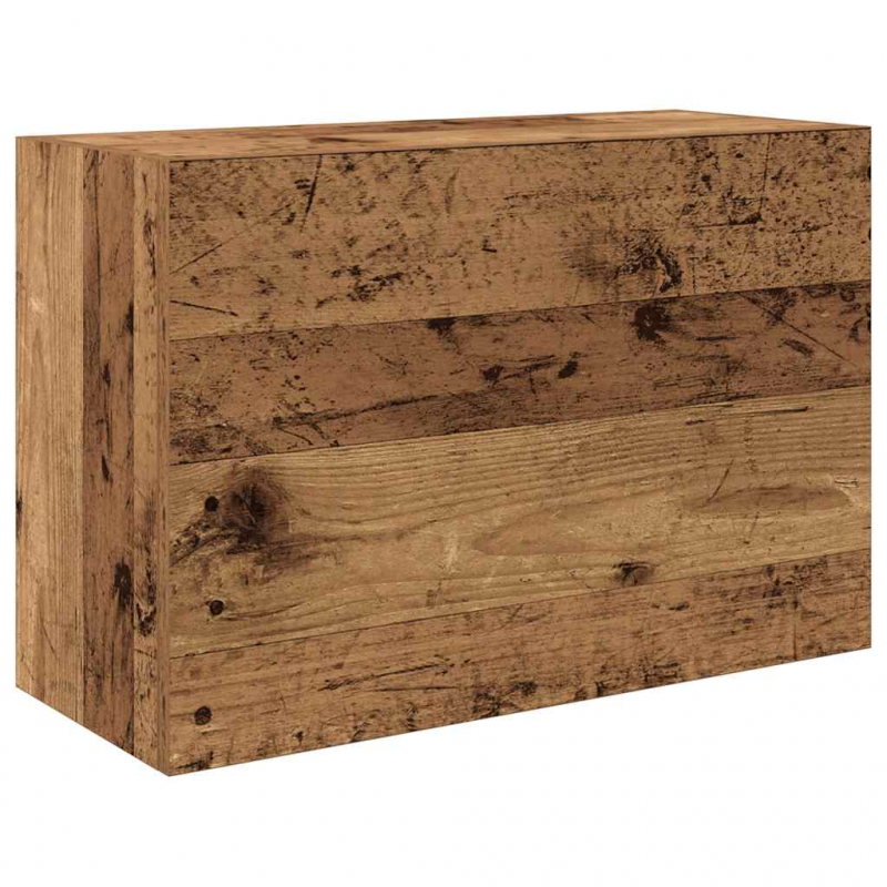 Bad-Wandschrank Altholz-Optik 60x25x40 cm Holzwerkstoff