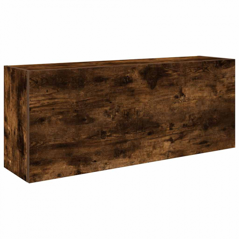 Bad-Wandschrank Räuchereiche 100x25x40 cm Holzwerkstoff