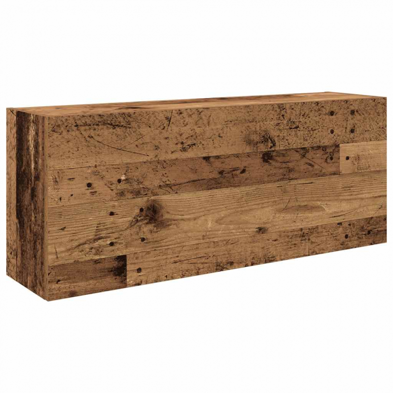 Bad-Wandschrank Altholz-Optik 100x25x40 cm Holzwerkstoff