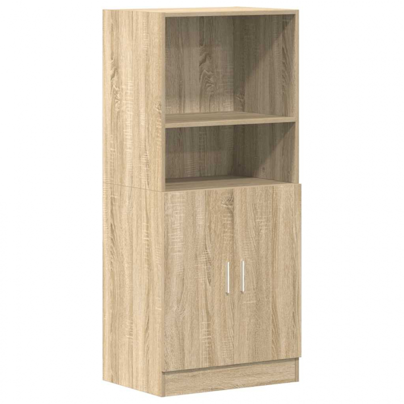 Küchenschrank Sonoma-Eiche 57x41,5x131,5 cm Holzwerkstoff