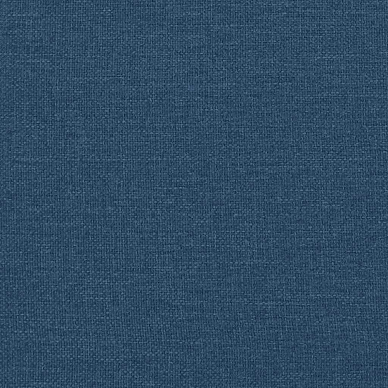 Modulares Sofa Endmodul mit Armlehne Kissen Blau 100 cm