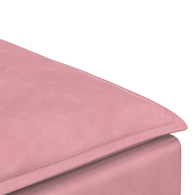 Modulares Sofa Fußhocker-Modul Rosa 100x100x48 cm
