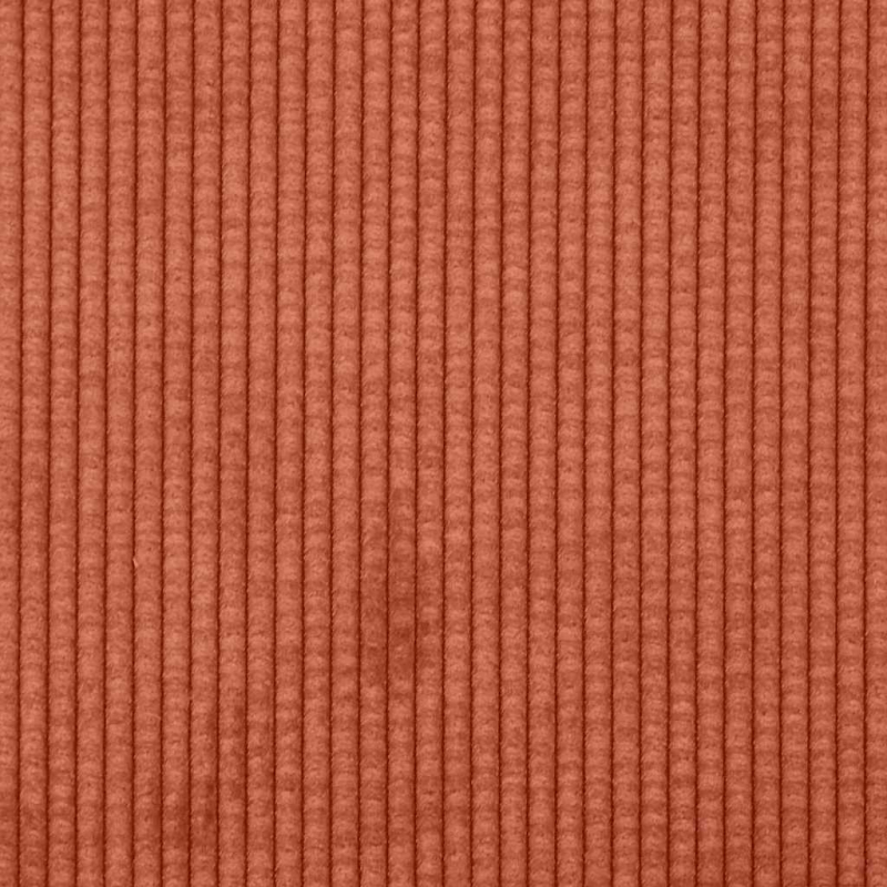 Modulares Sofa Fußhocker-Modul Rot Orange 100x100x48 cm