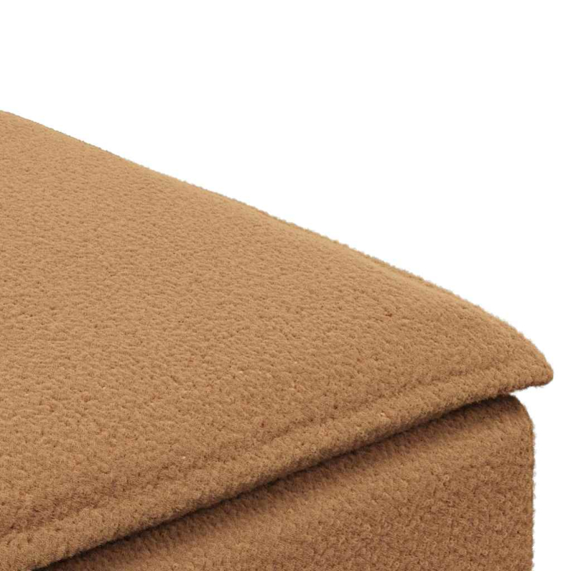 Modulares Sofa Fußhocker-Modul Beige 100x100x48 cm