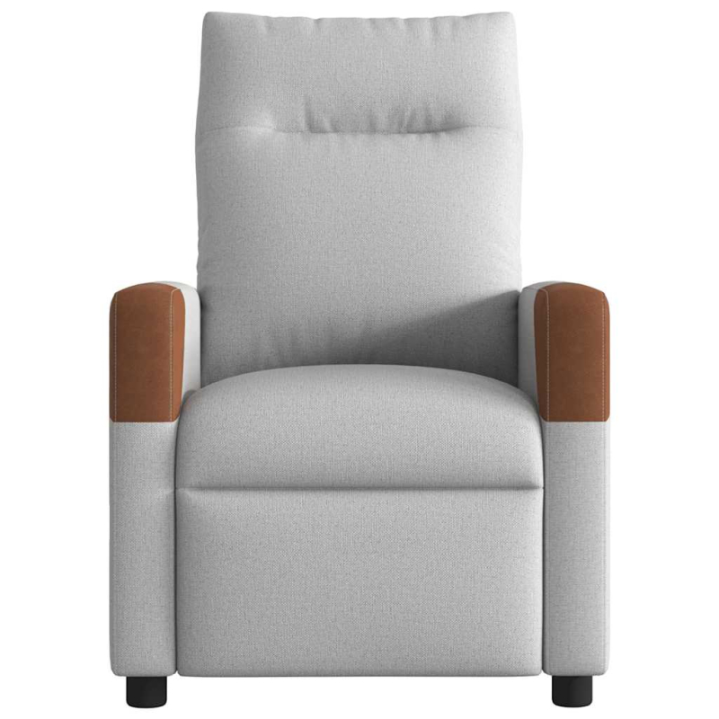 Massagesessel Wolkengrau Stoff