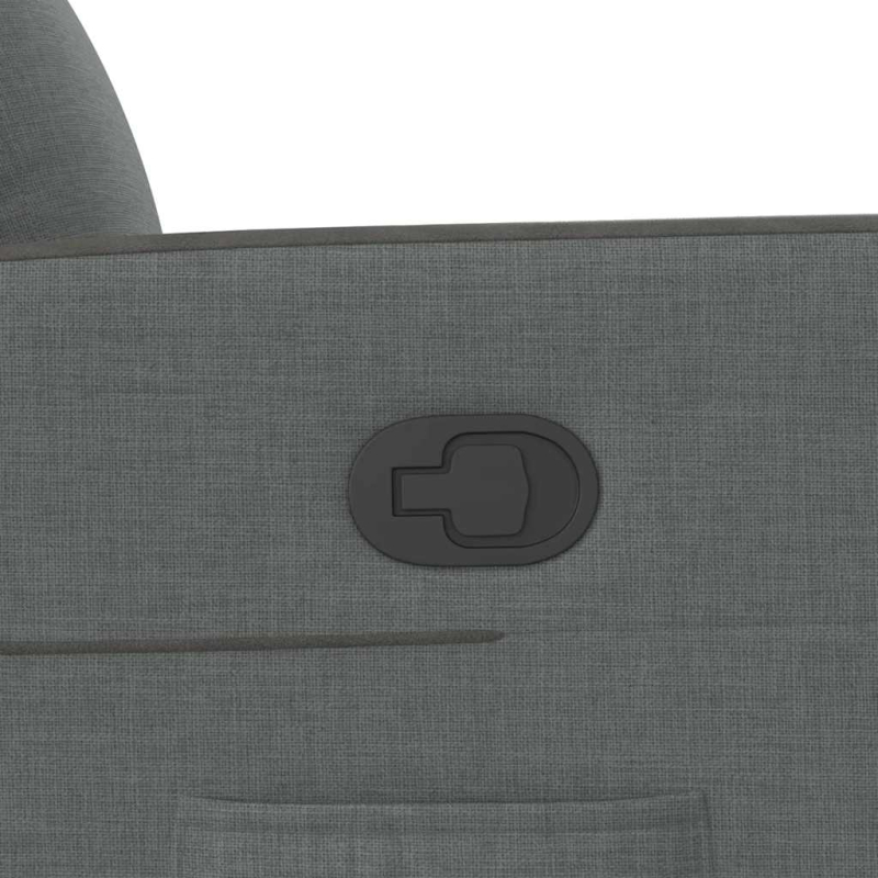 Relaxsessel Dunkelgrau Stoff