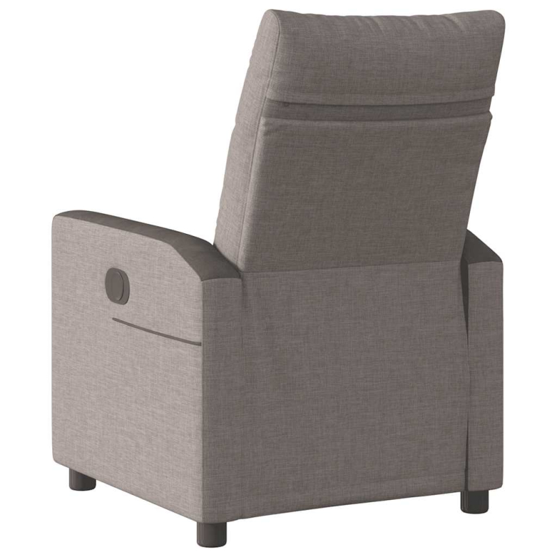 Relaxsessel Taupe Stoff