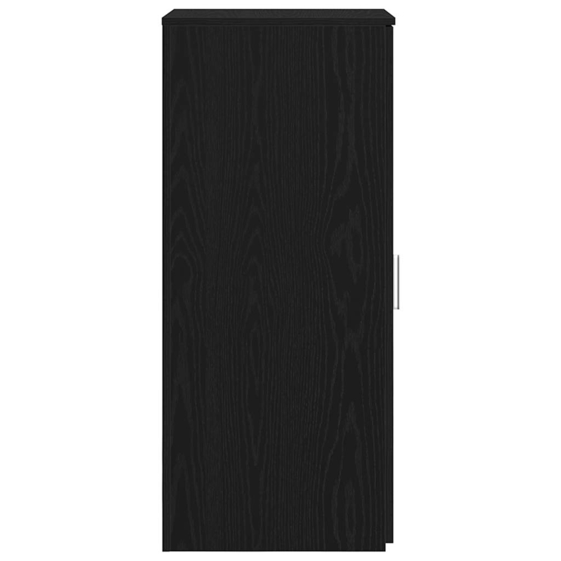 Lagerschrank Schwarz 40x45x103,5 cm Holzwerkstoff